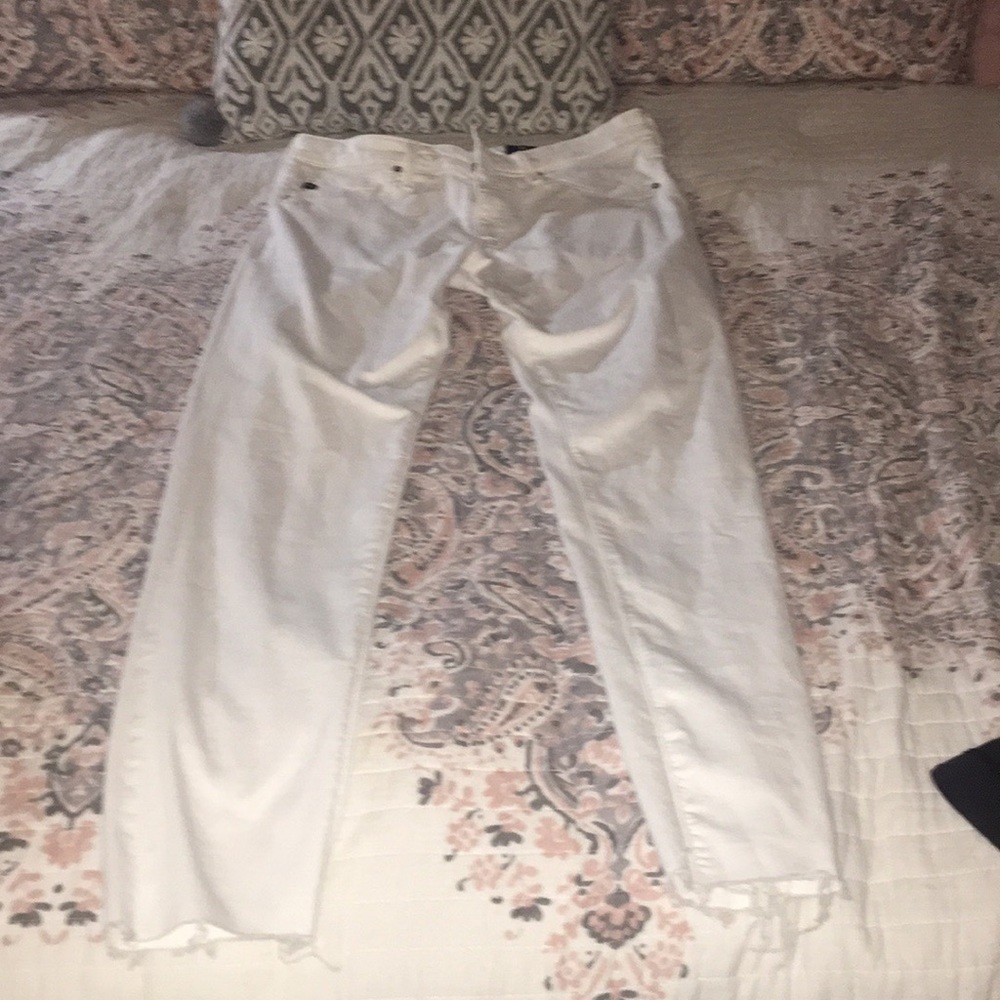 AG White Jeans